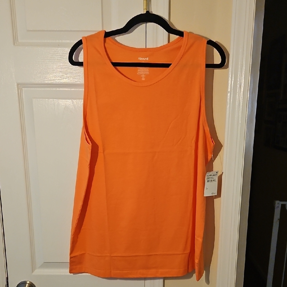 NWT Abound Women's Orange Tank Top